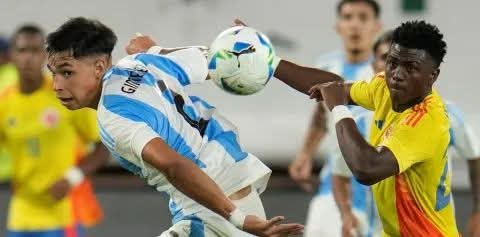 ARGENTINA VENCIÓ A COLOMBIA POR 2-1 Y SE CLASIFICÓ AL MUNDIAL SUB 20.