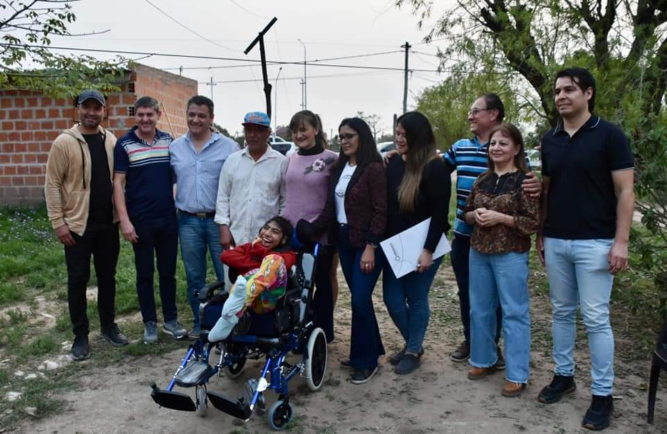 CAPITÁN SOLARI: LA VICEGOBERNADORA SCHNEIDER CONSTATÓ OBRAS Y MANTUVO REUNIONES CON DIVERSOS SECTORES.