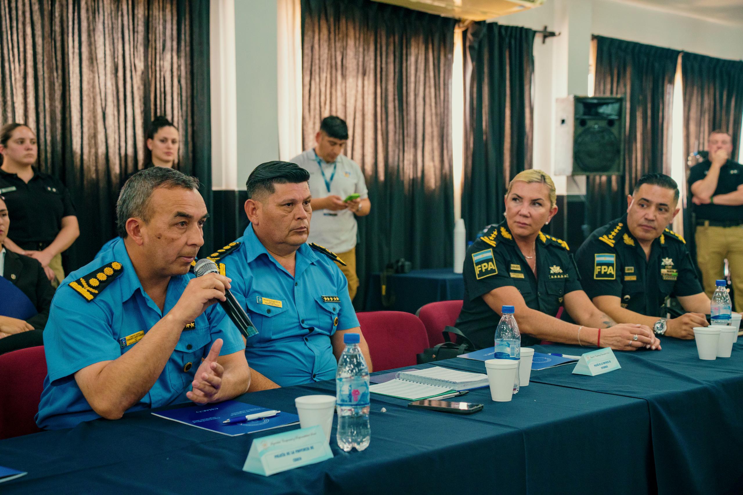 PARA LOGRAR UN TRABAJO EN CONJUNTO, DE NUEVO, SE REUNIÓ EL CONVENIO POLICIAL ARGENTINO.