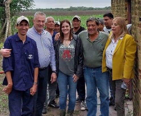 TRES ISLETAS: DESPUÉS DE 20 AÑOS VUELVE EL AGUA A LA VILLA RURAL CARLOS PALACIOS.