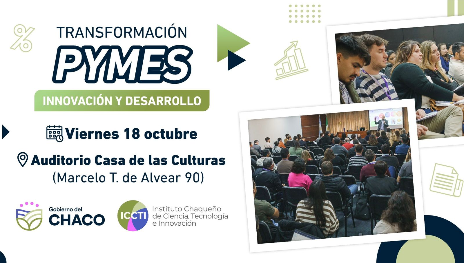 EL GOBIERNO PROVINCIAL INVITA A “TRANSFORMACIÓN PYMES”, UN EVENTO PARA LA INNOVACIÓN DE LAS EMPRESAS LOCALES.