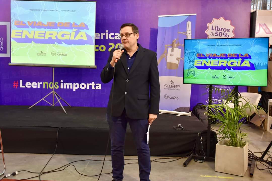 EN LA FERIA DEL LIBRO, SECHEEP LANZÓ LA CAMPAÑA “CULTURA ENERGÉTICA” Y PRESENTÓ SU PROYECTO EDUCATIVO.