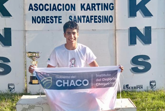 EL CHAQUEÑO GONZALO GALEANO SE CORONÓ CAMPEÓN DEL KARTING DE SANTA FE.