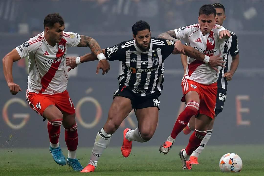 RIVER FUÉ GOLEADO POR ATLÉTICO MINEIRO EN BRASIL Y NO LLEGA BIEN AL PARTIDO DE VUELTA DE LAS SEMIFINALES DE LA COPA LIBERTADORES.