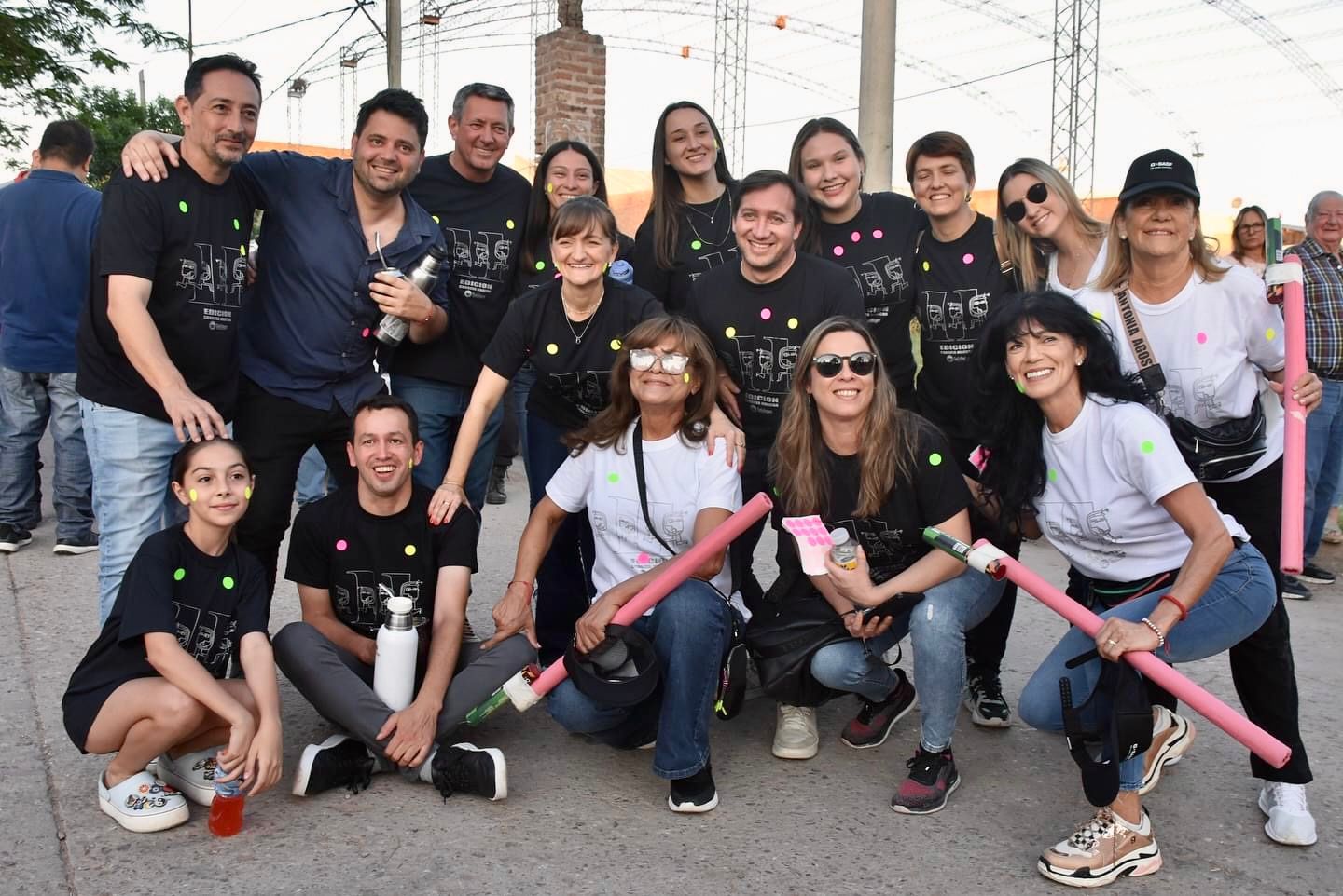 CHARATA: SE REALIZÓ LA 11º MARCHA SOLIDARIA DE SOLIDAGRO, CON LA PRESENCIA DE LA VICEGOBERNADORA SCHNEIDER.