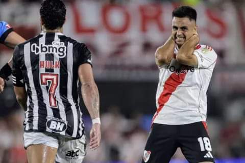 RIVER QUEDÓ AFUERA DE LA COPA LIBERTADORES: EMPATÓ CON ATLÉTICO DE MINEIRO.