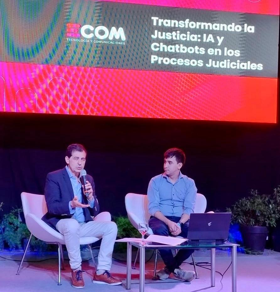 MENDOZA: ECOM CHACO PRESENTE EN EL IX CONGRESO DE TECNOLOGÍA Y JUSTICIA.