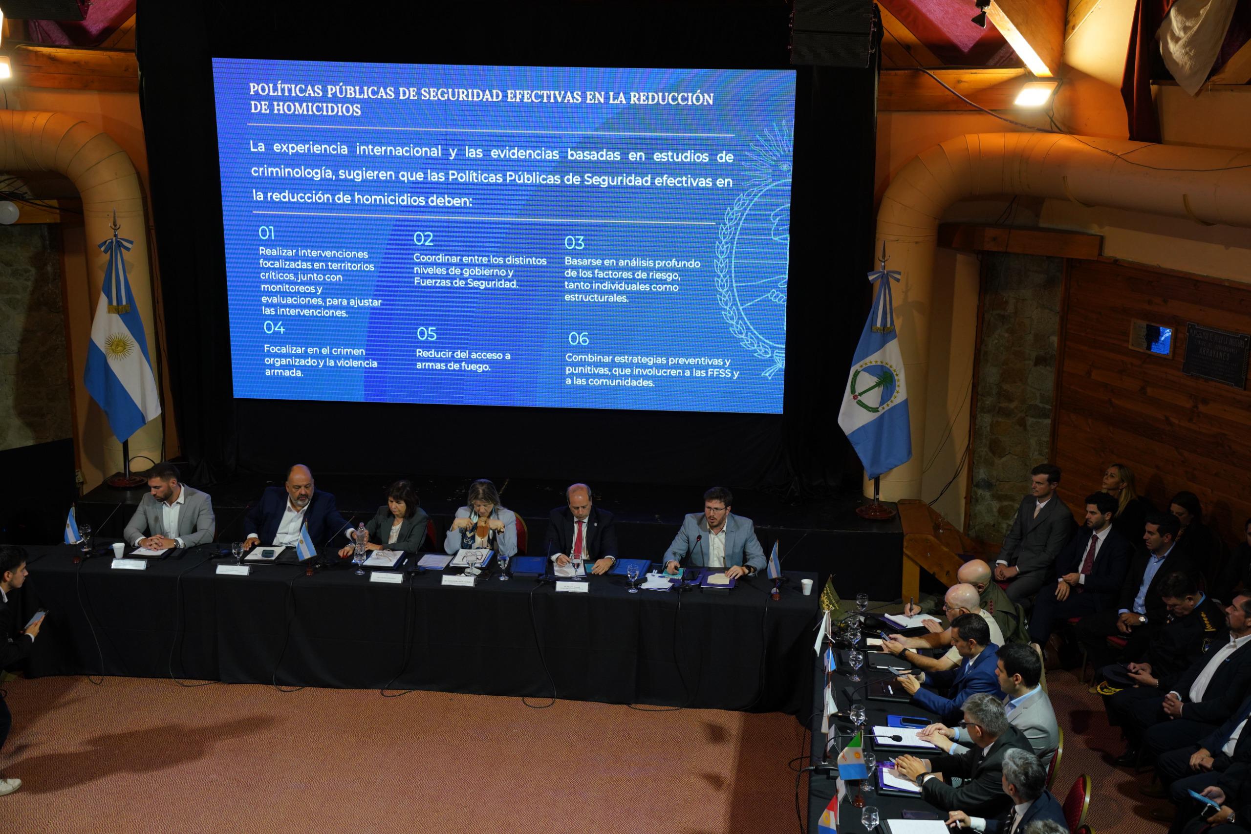 NEUQUÉN: CHACO PRESENTE EN LA IV REUNIÓN NACIONAL DEL CONSEJO DE SEGURIDAD INTERIOR.