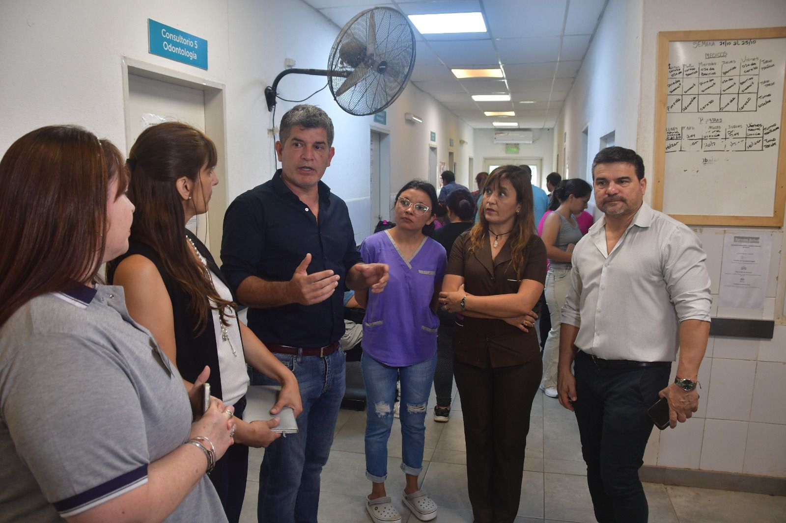 FONTANA: AVANZA LA PUESTA EN FUNCIONAMIENTO DE LOS TURNOS DIGITALES EN EL HOSPITAL FLEITAS.