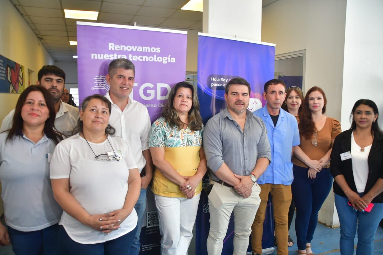 EL GOBIERNO PROVINCIAL PRESENTÓ EL SISTEMA DE TURNOS DIGITALES EN EL HOSPITAL DE BARRANQUERAS.